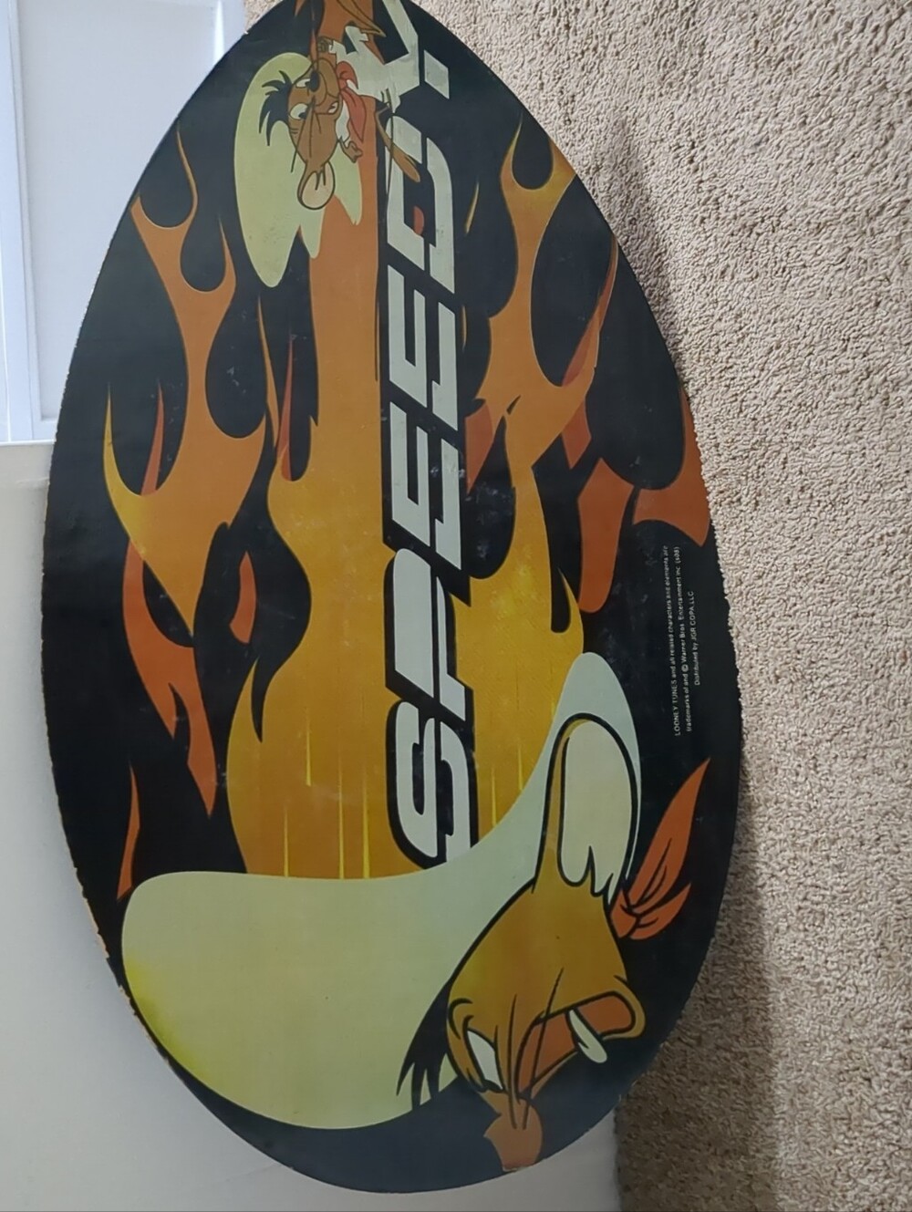 Vintage Looney Tunes Speedy Skimboard